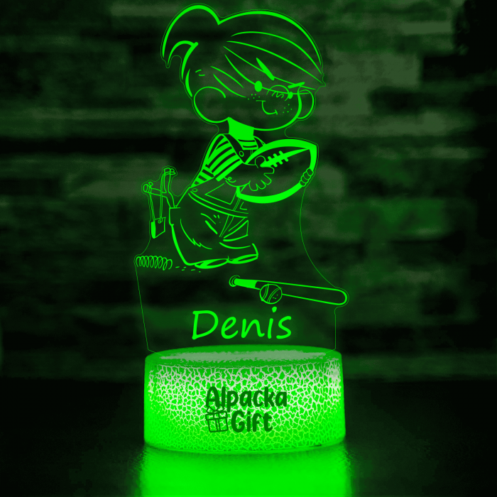 Lampă 3D - Dennis Pericol Public [5]
