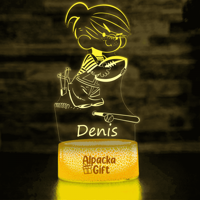 Lampă 3D - Dennis Pericol Public [1]