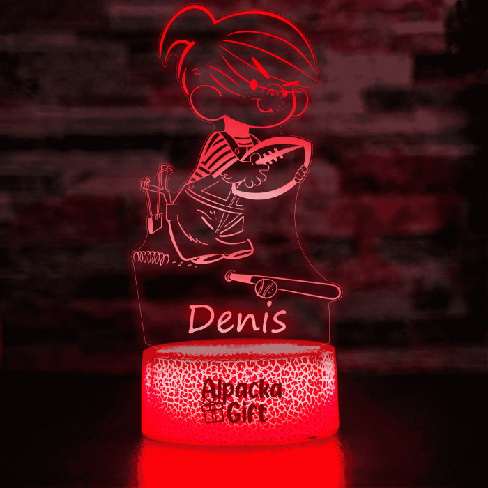 Lampă 3D - Dennis Pericol Public [4]