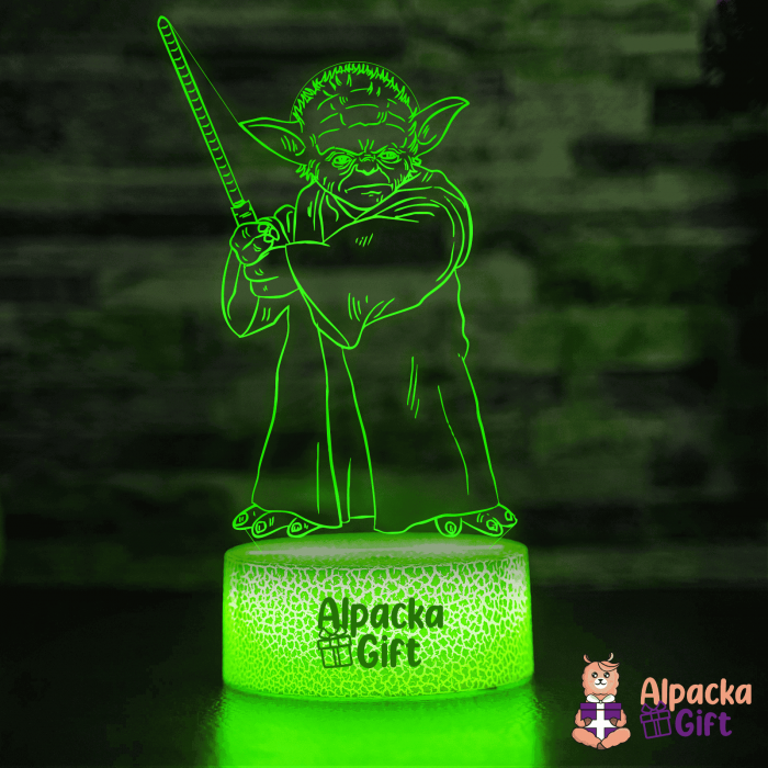 Lampă 3D Yoda 1 [5]