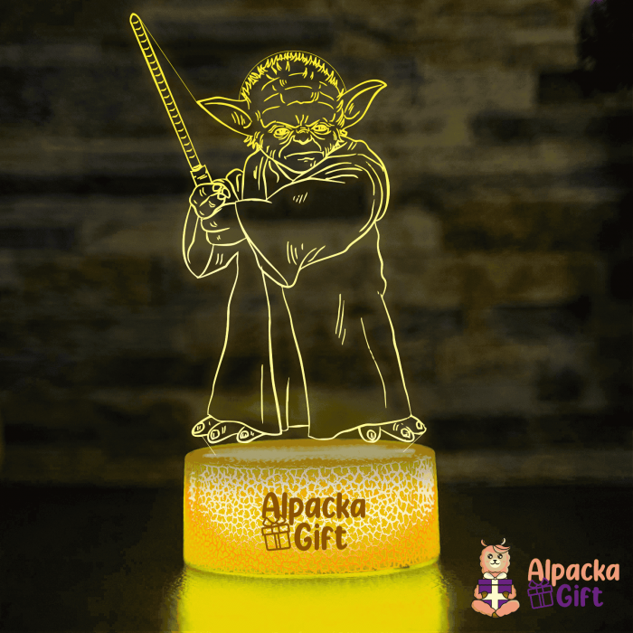Lampă 3D Yoda 1 [3]