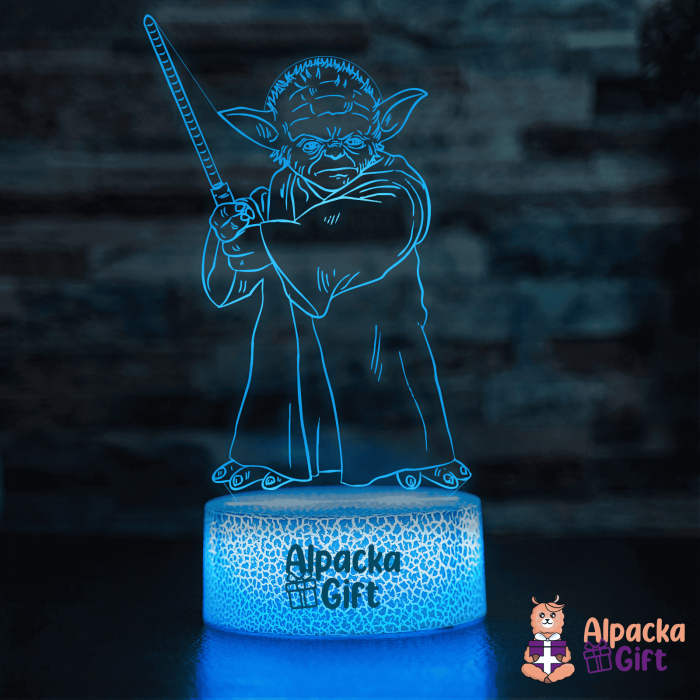 Lampă 3D Yoda 1 [2]