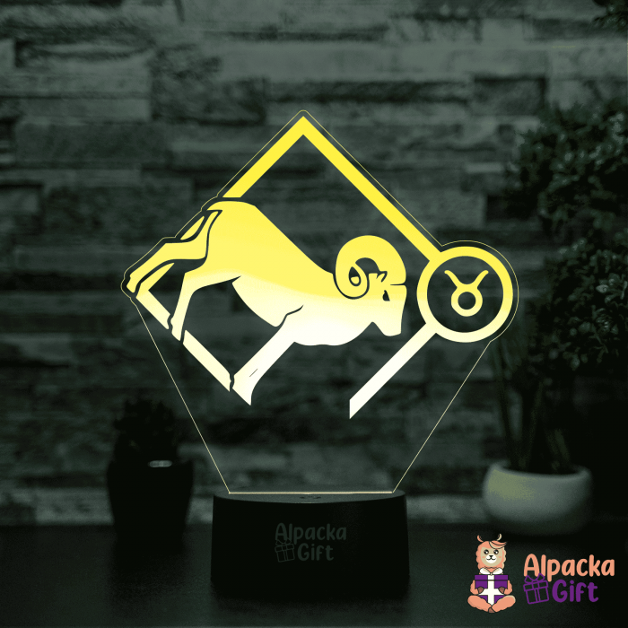 Lampă 3D - Zodia Berbec 2 [5]