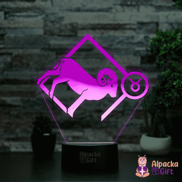 Lampă 3D - Zodia Berbec 2 [4]