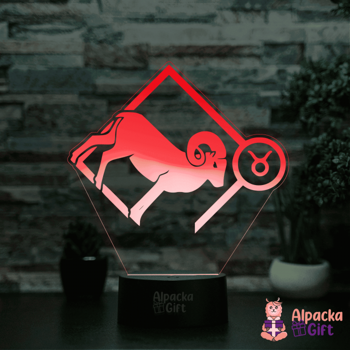 Lampă 3D - Zodia Berbec 2 [3]