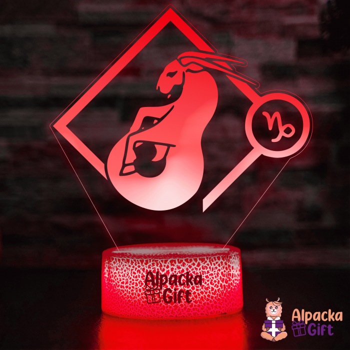 Lampă 3D - Zodia Capricorn 2 [3]