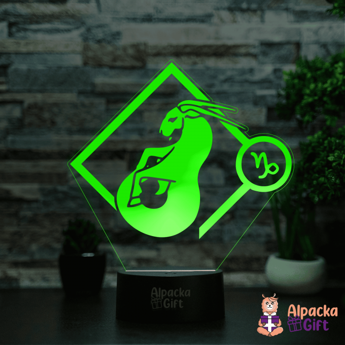 Lampă 3D - Zodia Capricorn 2 [2]