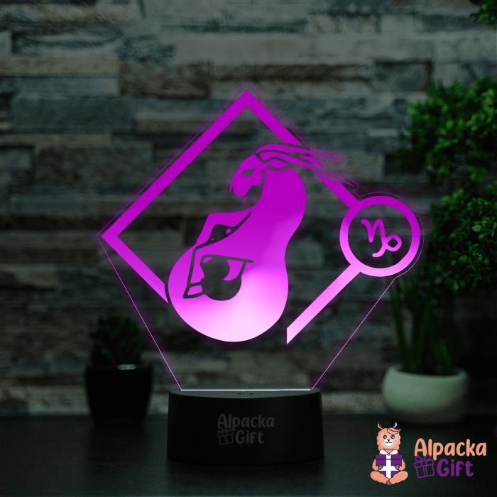 Lampă 3D - Zodia Capricorn 2 [4]