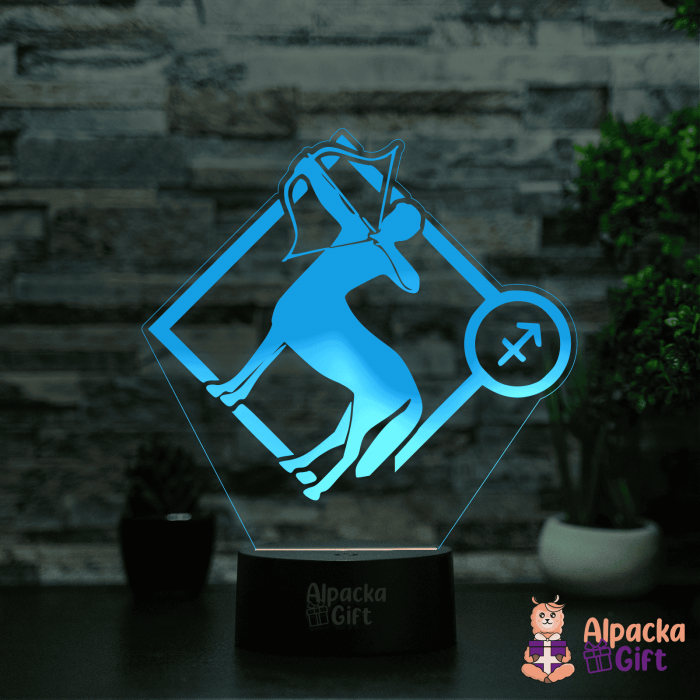 Lampă 3D Zodia Săgetător2 [5]
