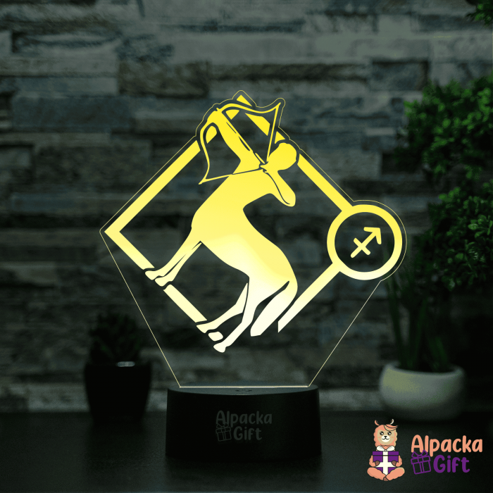 Lampă 3D Zodia Săgetător2 [4]