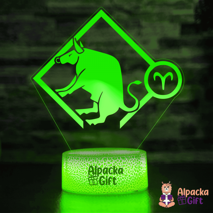 Lampă 3D Zodia Taur [3]