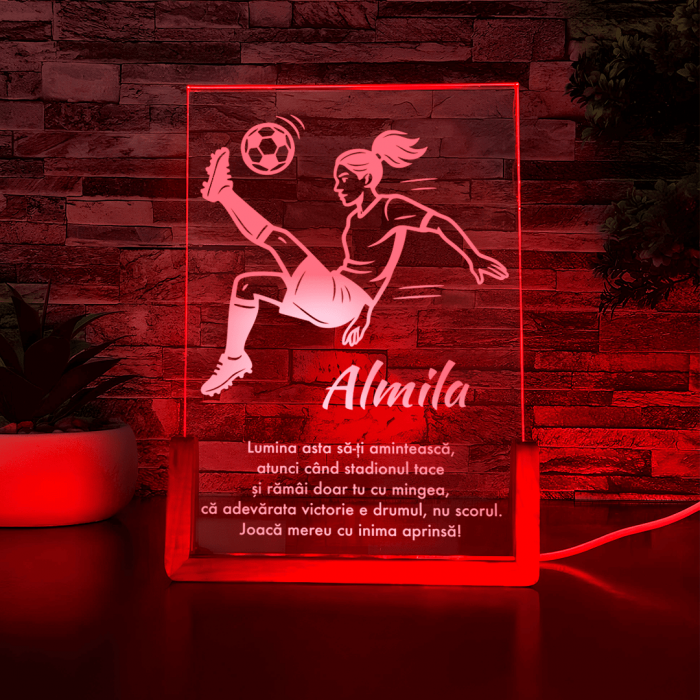 Lampa LED - Fotbalistă [4]