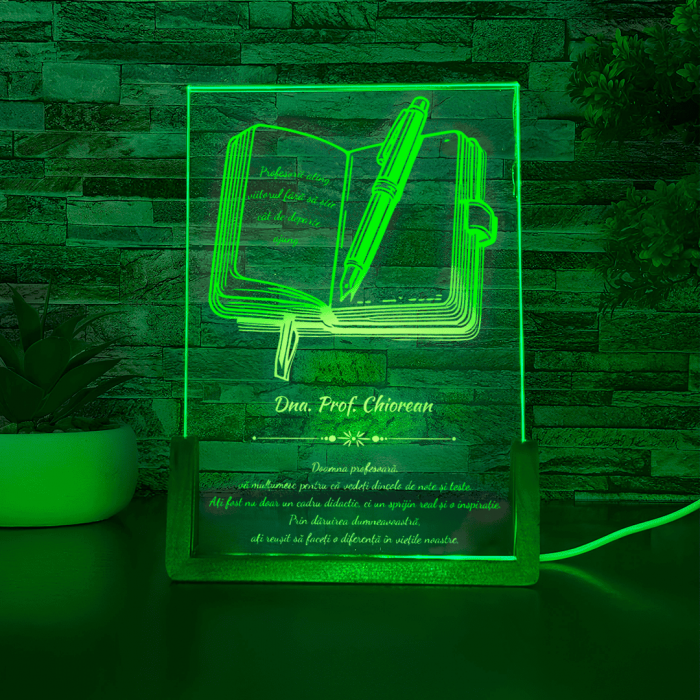 Lampa LED - Carte cu pix [2]