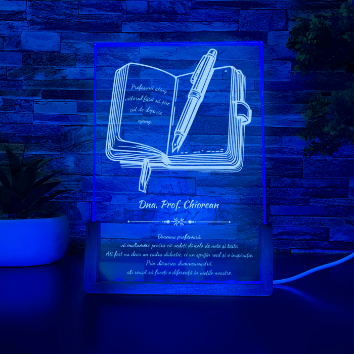 Lampa LED - Carte cu pix [3]