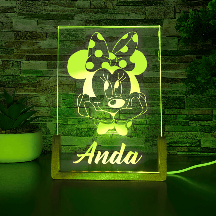 Lampa LED - Minnie Mouse [3]