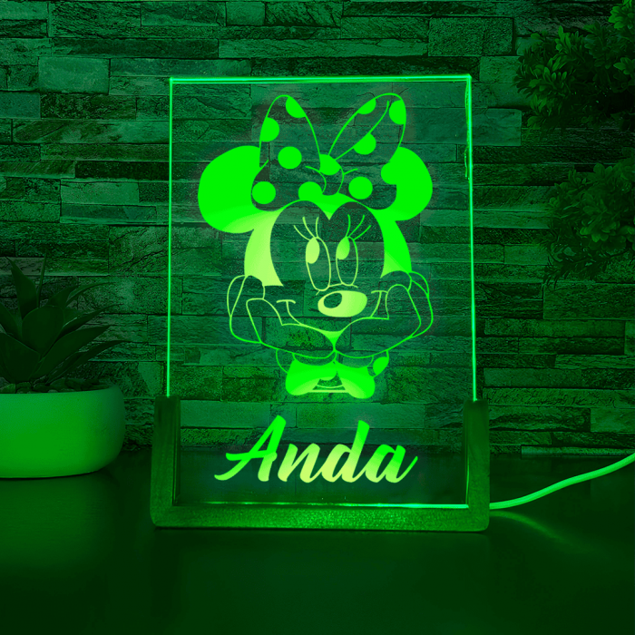 Lampa LED - Minnie Mouse [5]