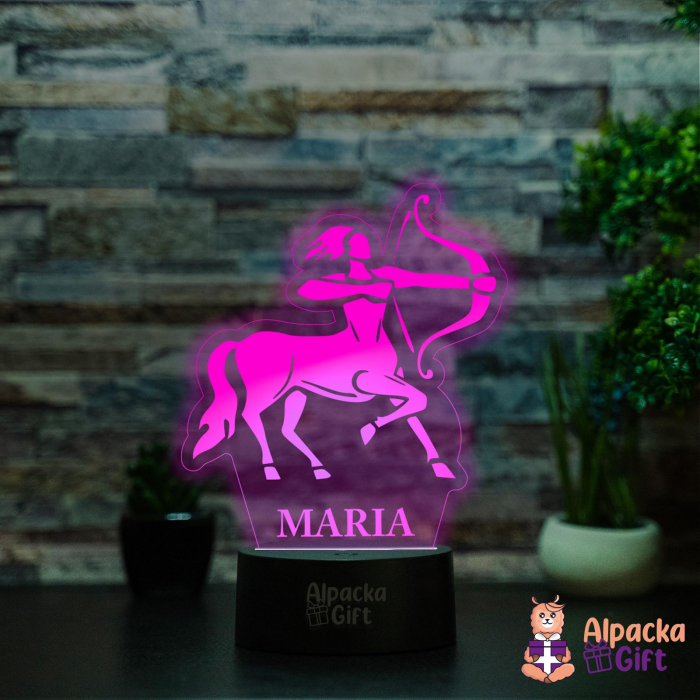 Lampă 3D Zodia Săgetător [3]