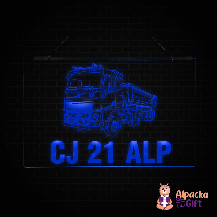 Placheta LED - Bascula VOLVO + Nr Inmatriculare [5]