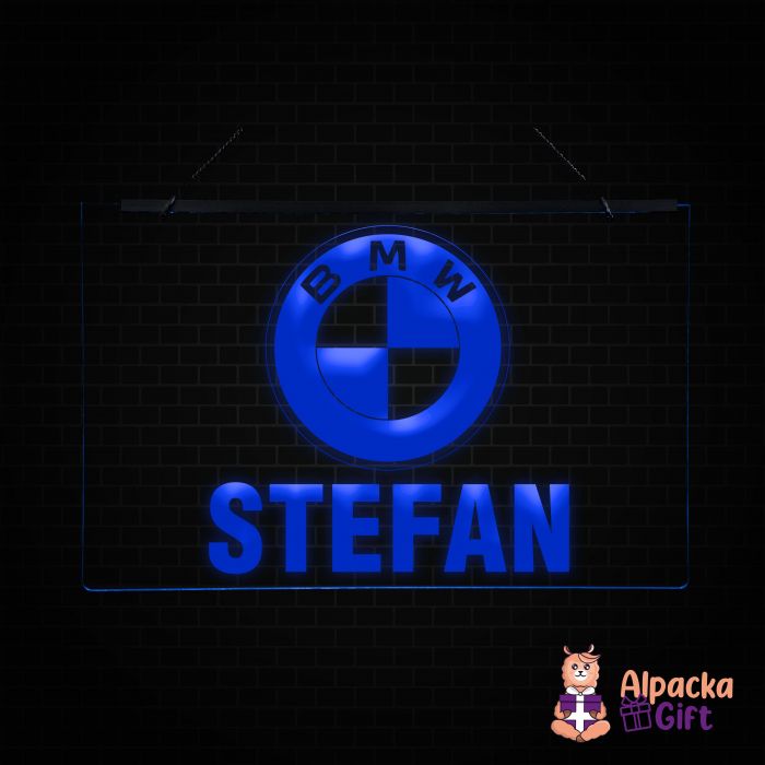 Placheta LED - BMW +Nume [4]