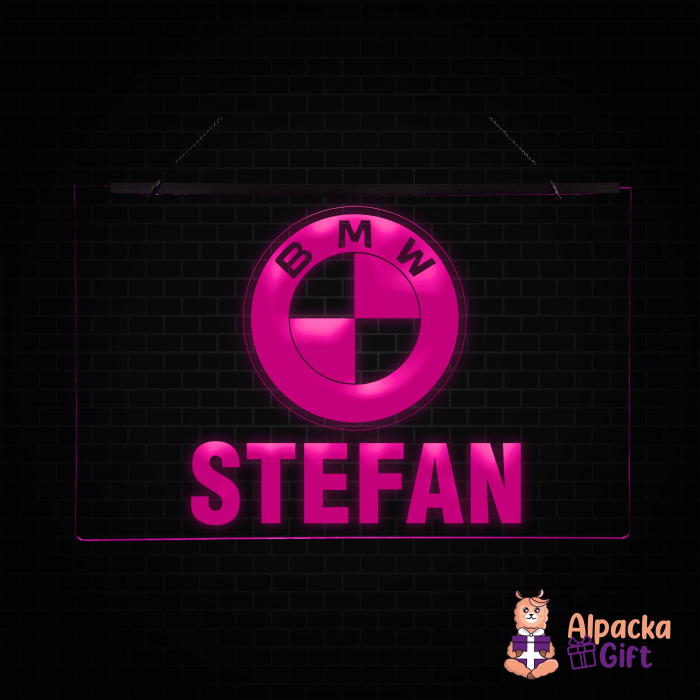 Placheta LED - BMW +Nume [5]