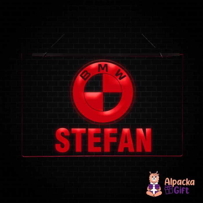 Placheta LED - BMW +Nume [2]