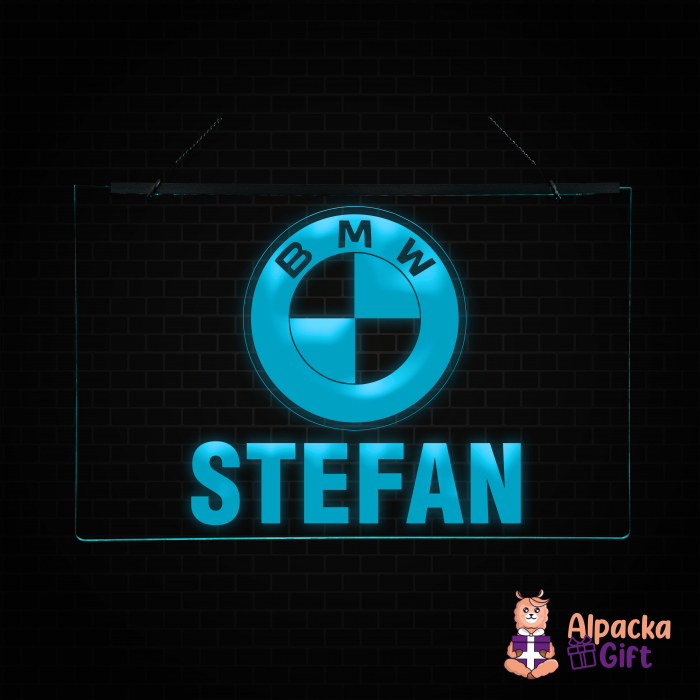 Placheta LED - BMW +Nume [3]