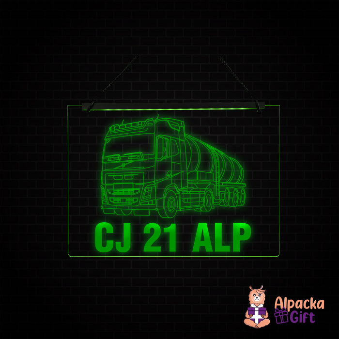 Placheta LED - Camion Iveco Stralis + Nume [5]