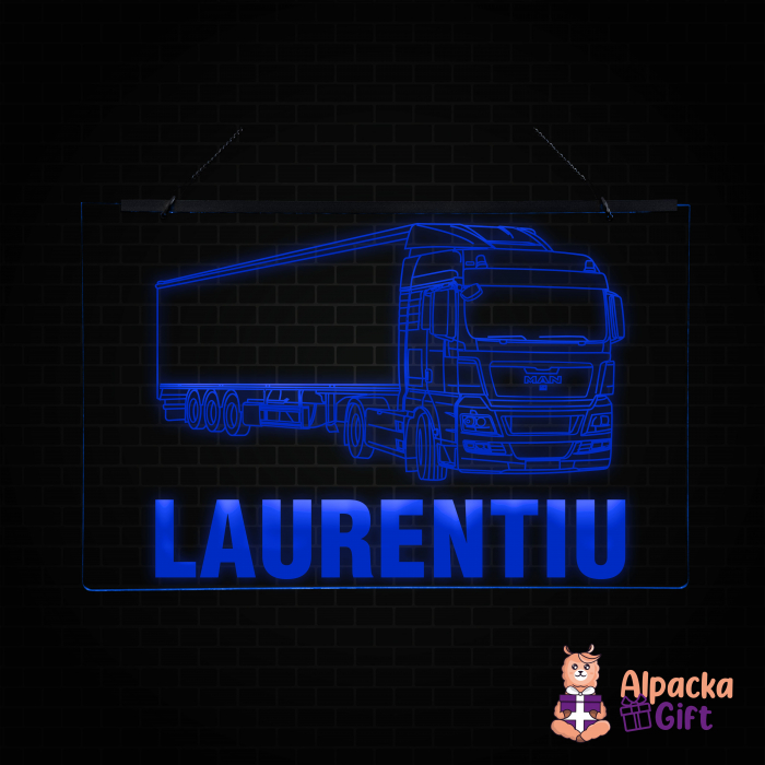 Placheta LED - Camion MAN TGX 18 440 + Nume [4]