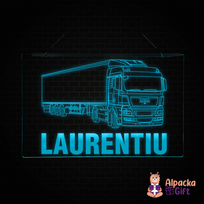 Placheta LED - Camion MAN TGX 18 440 + Nume [3]