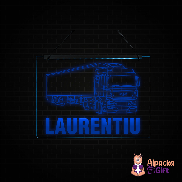 Placheta LED - Camion MAN TGX 18 440 + Nume [2]