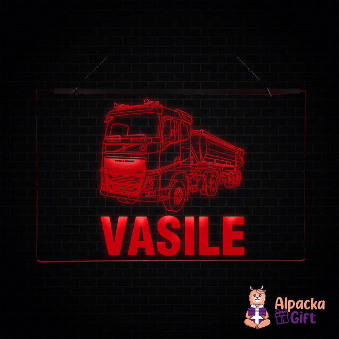 Placheta LED - Bascula VOLVO + Nume [2]