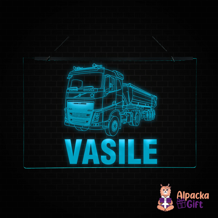 Placheta LED - Bascula VOLVO + Nume [3]