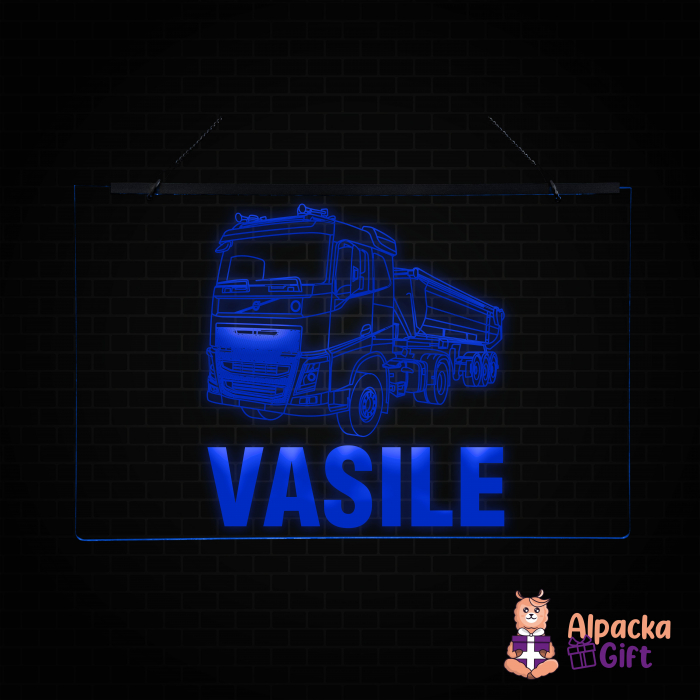 Placheta LED - Bascula VOLVO + Nume [4]