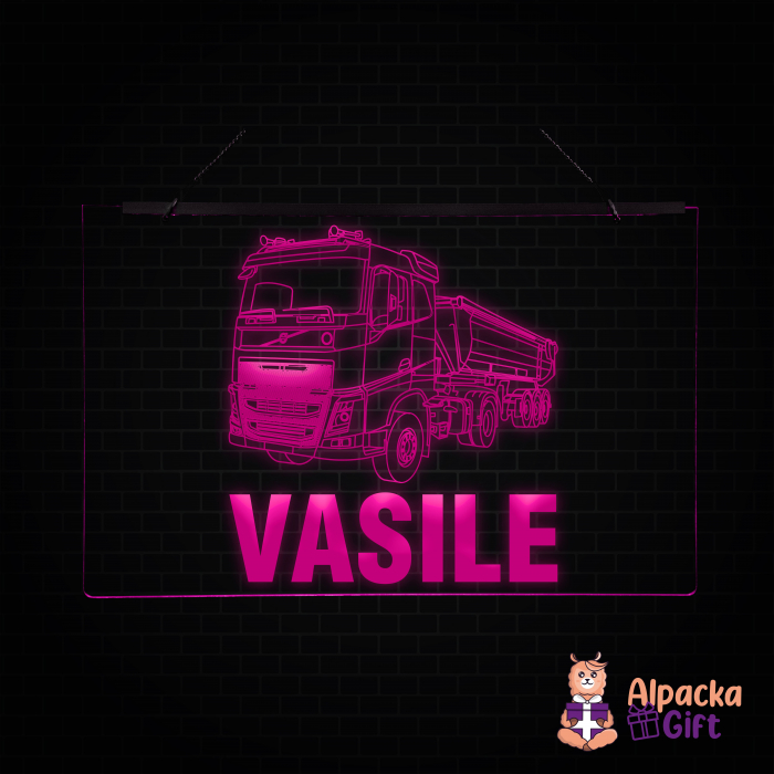 Placheta LED - Bascula VOLVO + Nume [5]