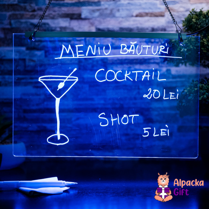 Placheta LED Cariocă Luminoasă [6]