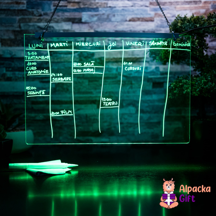 Placheta LED Cariocă Luminoasă [4]