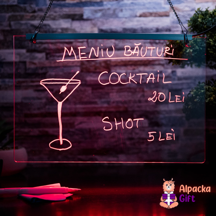 Placheta LED Cariocă Luminoasă [2]