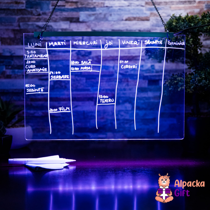 Placheta LED Cariocă Luminoasă [3]