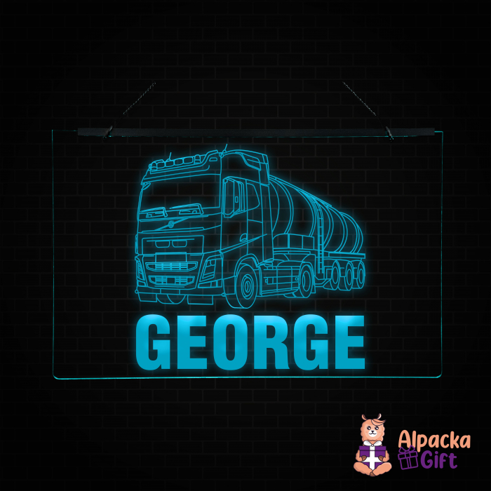 Placheta LED - Cisterna VOLVO + Nume [4]