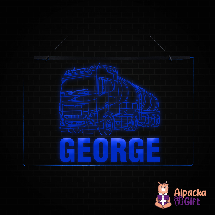 Placheta LED - Cisterna VOLVO + Nume [5]