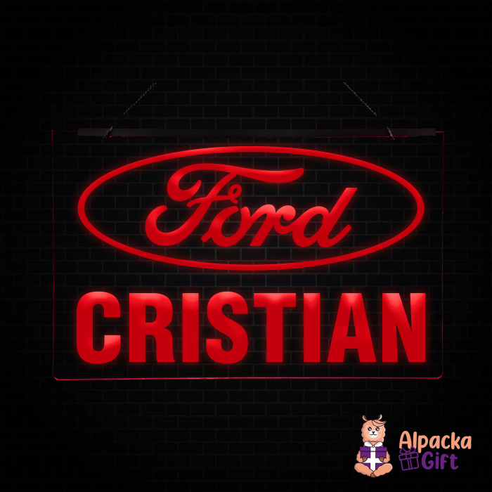 Placheta LED - FORD + Nume [2]