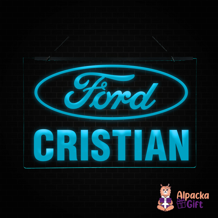 Placheta LED - FORD + Nume [3]