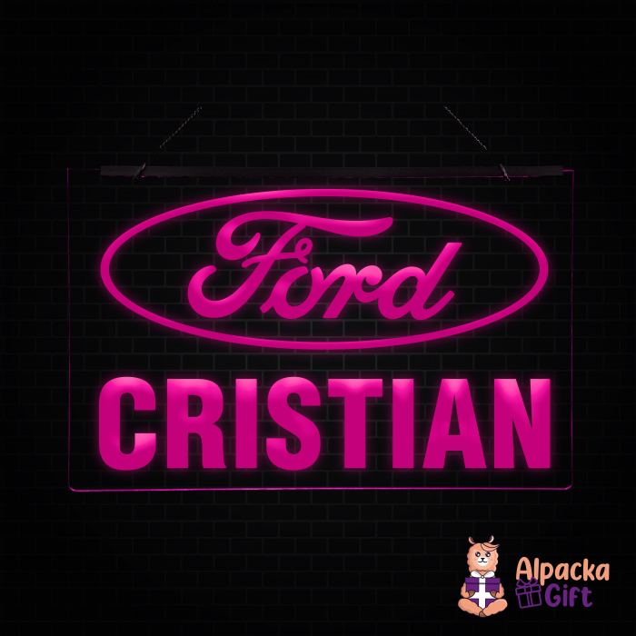Placheta LED - FORD + Nume [5]