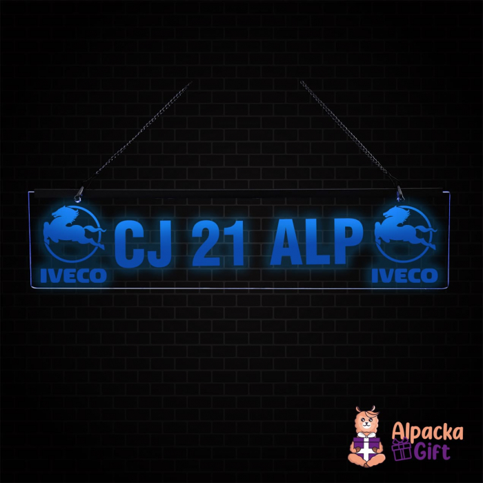 Placheta LED - Iveco + Nr. Inmatriculare [2]