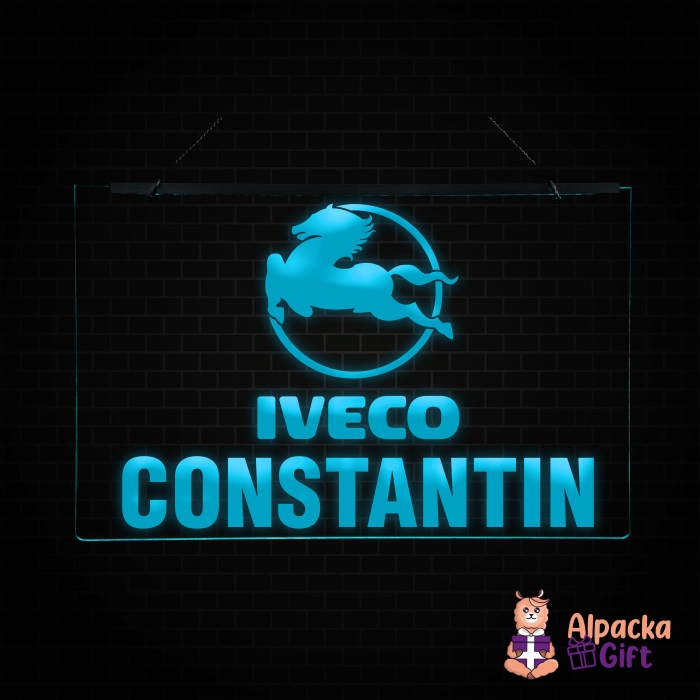 Placheta LED - IVECO + Nume [3]