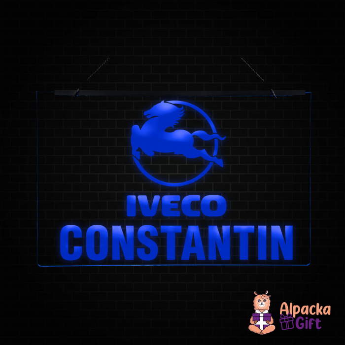 Placheta LED - IVECO + Nume [4]