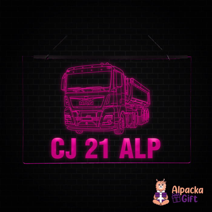 Placheta LED - Bascula MAN + Nume [5]