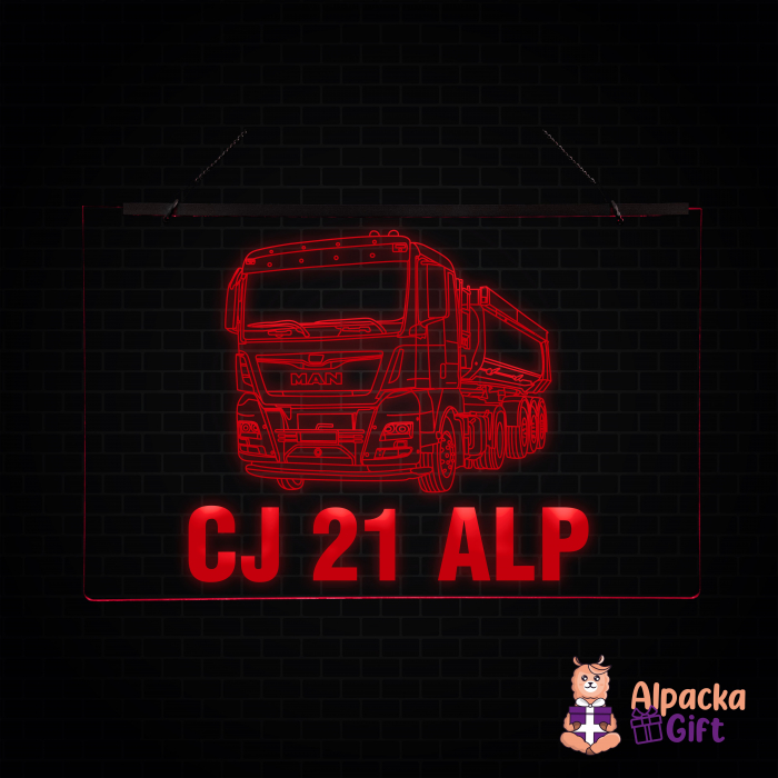 Placheta LED - Bascula MAN + Nume [2]