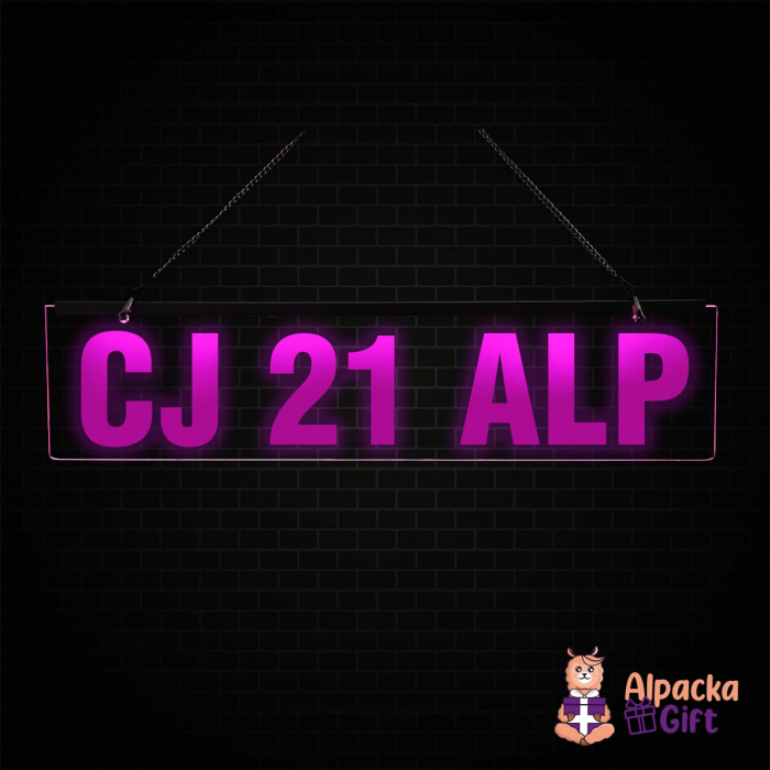 Placheta LED - Nr. Inmatriculare [4]
