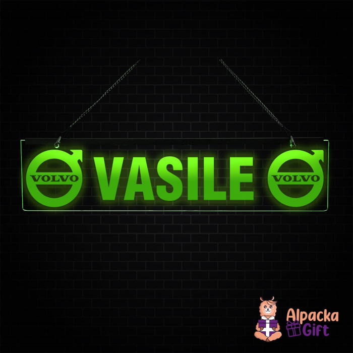 Placheta LED - Volvo + Nume [3]